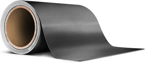Vista 9 de VViViD Rollo de cinta adhesiva de vinilo de liberación de aire de carbono gris oscuro (1 pulgada x 20 pies)