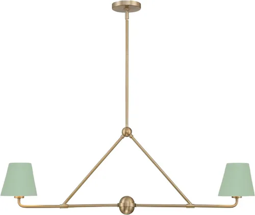 Vista 11 de Crystorama Xavier - Candelabro lineal dorado vibrante de 6 luces oro (Vibrant Gold)