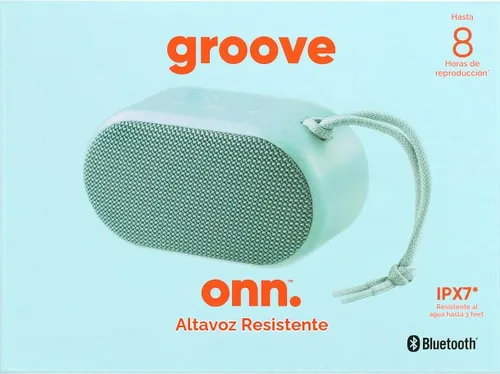 Vista 3 de onn. Altavoz Bluetooth resistente al agua portátil