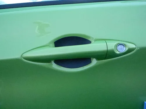 Vista 5 de Protector de arañazos para manija de puerta de coche, color negro plano, para Tacoma (4 unidades)