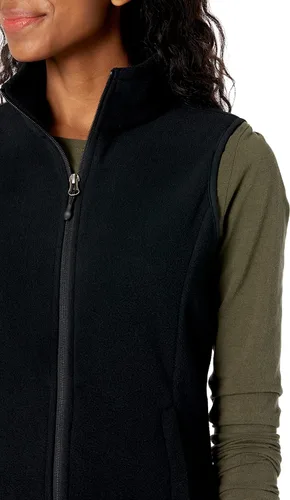 Vista 3 de Tienda Essentials Women's Classic-Fit Sleeveless Polar Soft Fleece Vest (Available in Plus Size)