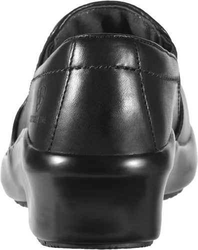 Vista 3 de Ariat Expert Safety Clog SD Composite Toe Shoe - Zuecos de trabajo de cuero negro para mujer