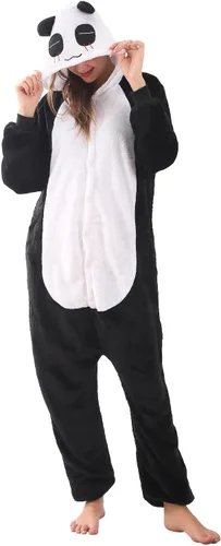 Vista 3 de Pijamas de animales para adultos, disfraces de una pieza para hombres, mujeres, unisex, adolescentes, rana verde