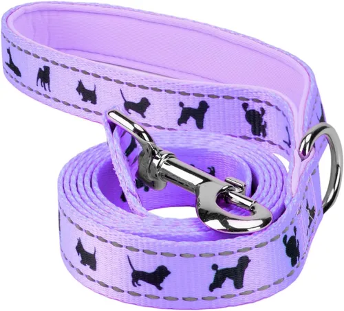 Vista 48 de EcoBark Correa para Perro - Correas Cómodas y Reflectantes con Asa Acolchada - Fuerte y Duradera de Alta Resistencia - Entrenamiento y Tiro