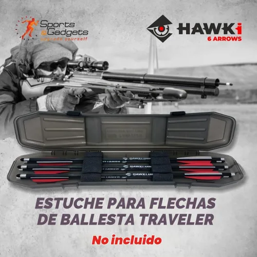 Vista 7 de Hawk-i Flecha de carbono PCP 13.26 oz flechas pernos para caza PCP armas de aire o ballestas 12 flechas