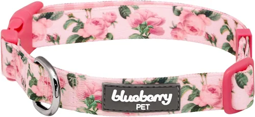 Vista 12 de Blueberry Pet 10+ Patrones Primavera Aroma Floral Collares, Collares Personalizados Turquesa