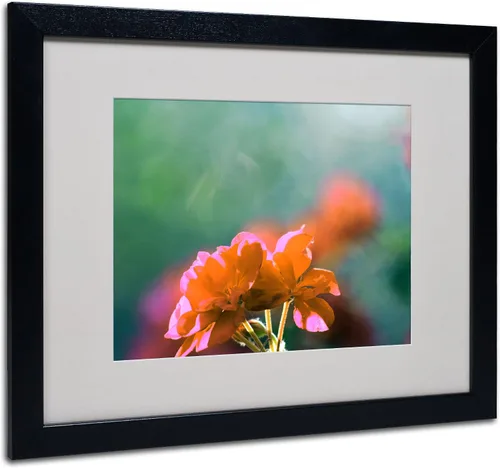 Vista 7 de Trademark Fine Art Patty Tuggle - Arte enmarcado mate con diseño de flores y sol en marco negro, 11 x 14 pulgadas