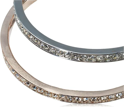 Vista 2 de GUESS Pulsera de cristal dúo, Cristal