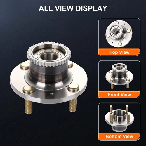 Vista 2 de OCPTY 1 unidad de rodamiento de rueda trasera y conjunto de cubo para Aveo 2004-2011 AVEO5 2007-2011 G3 2009-2010 Wave 2005-2008 Aveo5, 2005-2011