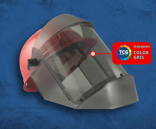Vista 4 de Oberon Arc Flash - Kit de protección facial, gorra dura, protector facial, pasamontañas