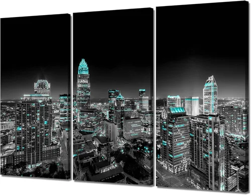 Vista 25 de Arte de pared con puente de Memphis Hernando de Soto, decoración de pared en blanco y negro, paisaje urbano de Tennessee, lienzo, impresión