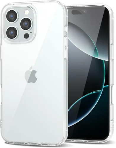 Vista 132 de LoeoeL para iPhone 8 Plus/ 7 Plus Funda Transparente, Funda Híbrida de Teléfono [Plástico Duro y Parachoques de Silicona Suave] Cubierta Protectora