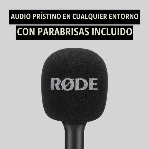 Vista 4 de RØDE Interview GO Adaptador de mano para micrófonos inalámbricos RØDE (negro)