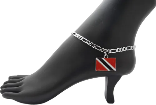 Vista 2 de Fashion 21 Tobillera con cadena Figaro de 0.197 in y Tobago para mujer