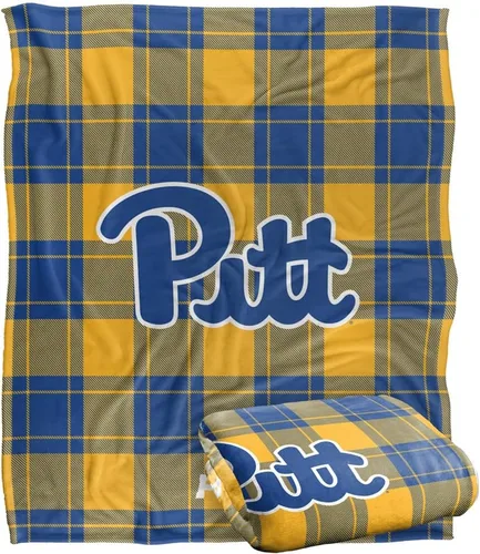 Vista 163 de LOGOVISION St John's University Campus Plaid Spirit Silky Touch Manta súper suave 36 x 58 pulgadas