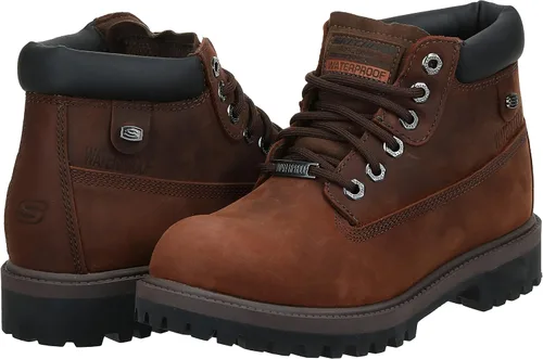 Vista 7 de Skechers Men's Sargeants-Verdict Waterproof Boot Fashion