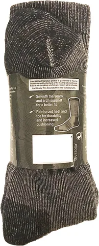 Vista 4 de Kirkland Signature Mens Outdoor Trail Socks Merino Wool 4 Pairs