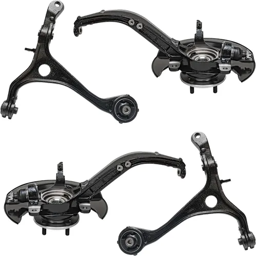 Vista 64 de Detroit Axle - Kit de brazos de control delantero para Acura 2004-2008 TSX 2003-2007 Honda Accord, 2 ensamblajes de brazos de control inferiores 2