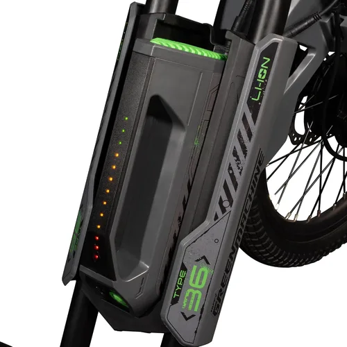 Vista 7 de Huffy Triciciclo eléctrico verde de 36 V, hasta 15 MPH, a partir de 14 años