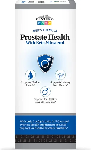 Vista 7 de 21st Century Suplemento para la salud de la próstata para hombres, palma enana americana, beta-sitosterol 125 mg, pigeo, aceite de semilla
