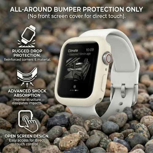 Vista 4 de Funda Ultra Delgada de TPU para iWatch Apple Watch Series 3/2/1, 38mm