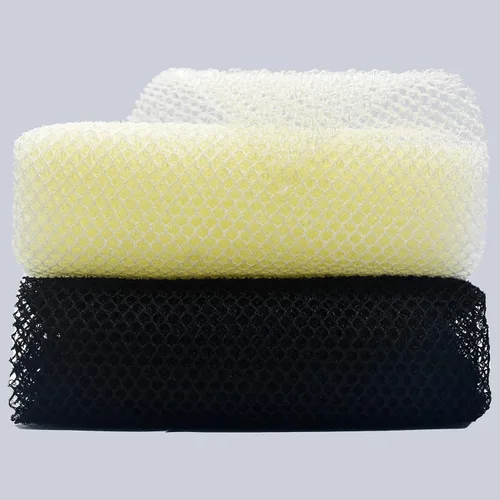 Vista 5 de Exfoliante corporal africano, red exfoliante para baño y ducha (1 unidad, azul)