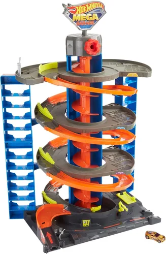 Vista 4 de Mattel - Hot Wheels City 50 Nuevo Mega Garage