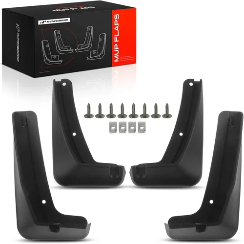 Vista 19 de A-Premium Juego de 4 protectores contra salpicaduras de barro compatibles con Cadillac XT4 2019-2020, Sport Utility de 4 puertas, con accesorios