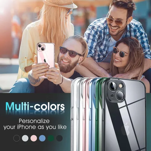 Vista 687 de Supdeal Funda cristalina transparente para iPhone 11, [No se amarillea] [Protección de la cámara] [Probado contra caídas de grado militar] Funda