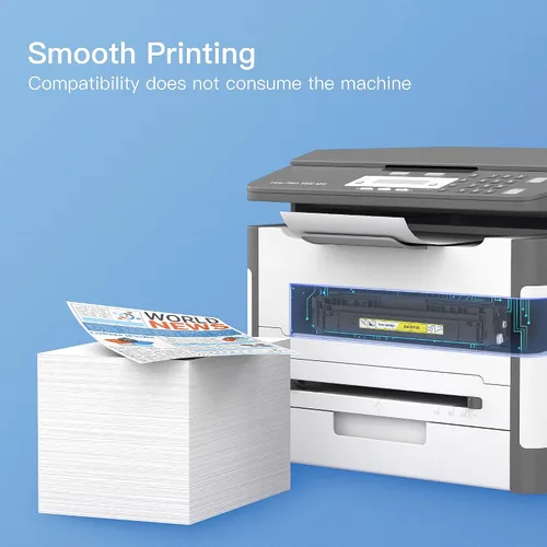 Vista 5 de GPC Image Cartucho de tóner compatible para HP 201X CF400X 201A CF401X CF402X CF403X CF400A compatible con LaserJet Pro MFP M277dw Toner M252dw