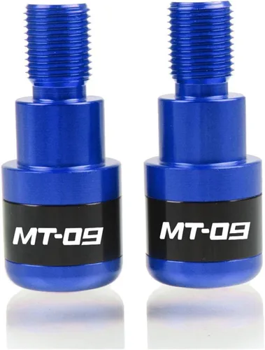 Vista 4 de Manillar de motocicleta para manillar de motocicleta, pesos antivibración, enchufe plateado para MT-09 MT09 MT FZ FJ 09 FJ09 Tracker 2014 2015 2016