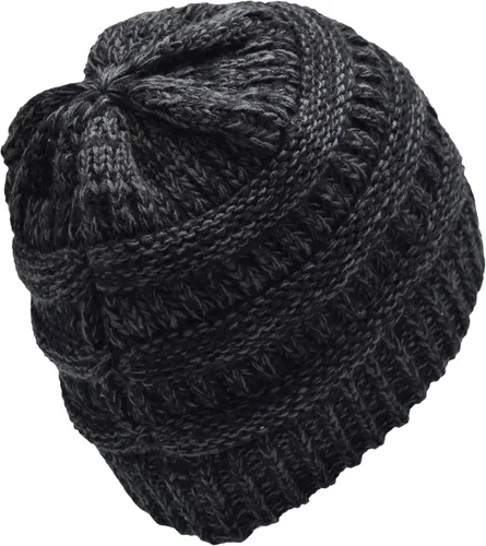 Vista 312 de C.C Trendy Warm Chunky Soft Stretch Cable Knit Beanie