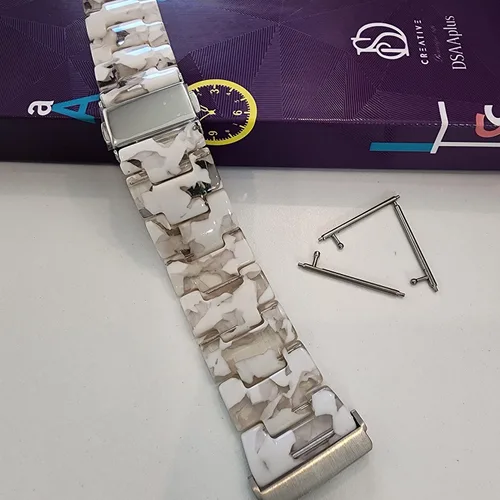 Vista 2 de Compatible con Fitbit Versa4/Sense2/Versa3/Sense, Versa/Versa 2/Versa Lite/Versa SE, correas de resina de repuesto para reloj inteligente