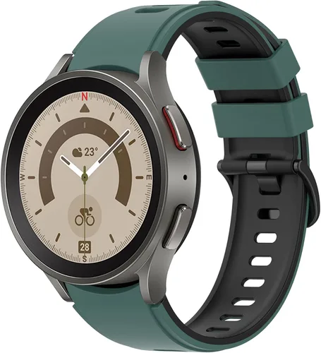 Vista 21 de VeveXiao Correa deportiva compatible con Samsung Galaxy Watch 5 Pro de 1.772 pulgadas/Watch 4 Classic 1.654 pulgadas/1.811 pulgadas, sin huecos