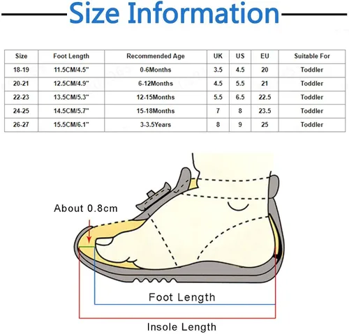 Vista 3 de Zapatos lindos de primavera y verano para niños pequeños, transpirables, con suela de goma suave, para interiores y exteriores