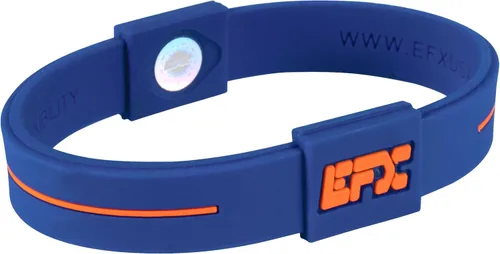 Vista 15 de EFX Pulsera de equilibrio de rendimiento, pulsera de silicona para atletas Negro/Azul