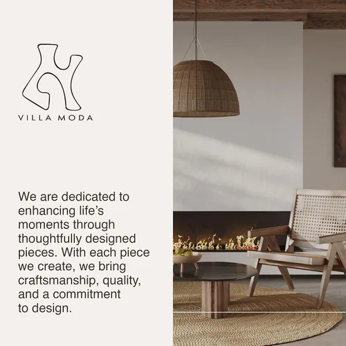 Vista 6 de Oona - Jarrón decorativo moderno para anillos, grande, color blanco