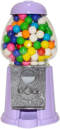 Vista 14 de Máquina clásica de chicle/dispensador de dulces, 9 pulgadas - negro
