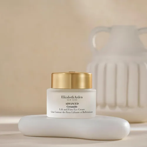 Vista 11 de Elizabeth Arden Advanced Ceramide Lift and Firm Eye Cream, fórmula hidratante para reducir arrugas debajo de los ojos, hinchazón y patas de gallo