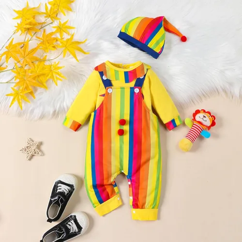 Vista 2 de VINUOKER Baby Boy Girl Cute Animal Outfits Long Sleeve Hoodie Infant Funny Penguin Costume Halloween Christmas Clothes