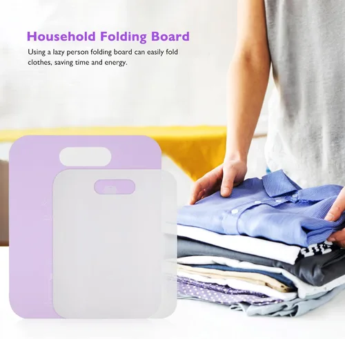 Vista 8 de 2 tablas plegables de camisa para adultos, niños y niñas, herramienta plegable para lavandería fácil, carpeta portátil para organizar camisas