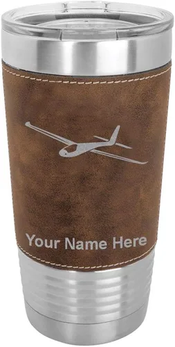Vista 11 de LaserGram Vaso personalizado de 20 onzas, planeador (estilo béisbol)