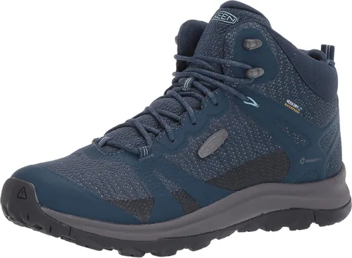 Vista 8 de KEEN Botas de senderismo Terradora 2 impermeables de altura media para mujer Negro/Magneto