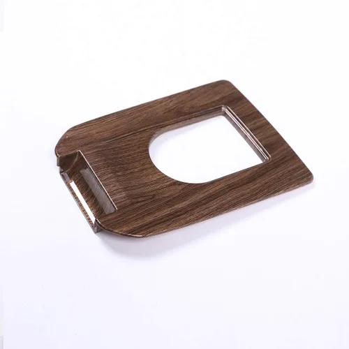 Vista 6 de Cubierta de panel de palanca de cambios interior de automóvil ABS 1 pieza para Land Rover Discovery Sport 2015-2018 accesorios de automóvil