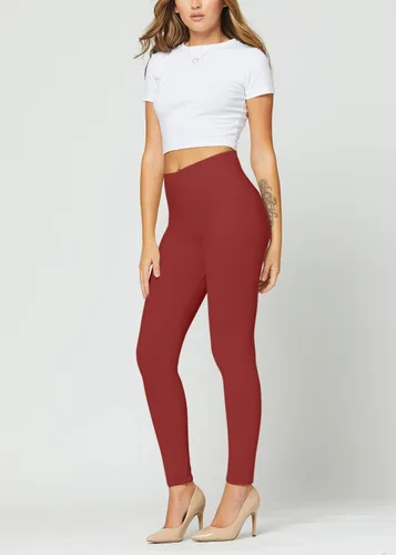 Vista 519 de Conceited - Leggings para mujer, longitud completa, ciclismo y capri, talla regular y extragrande