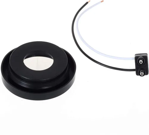 Vista 6 de Partsam Juego de 10 luces LED redondas de cola de 2 pulgadas para remolque, 9 diodos, color rojo, sellado, remolque, camión, RV, luz lateral
