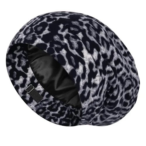 Vista 19 de LULUSILK Gorro de Dormir con Forro de Seda de Morera, Se Acabó el Cabello Encrespado y Enredado, Envoltorio de Cabello de Seda que se Mantiene
