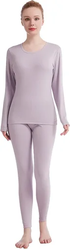 Vista 8 de Ropa interior térmica para mujer Long Johns conjuntos de ropa interior térmica para mujer, capa base ultra suave, regalos con caja