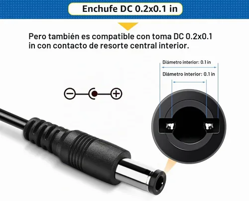 Vista 5 de Facmogu - Fuente de alimentación ajustable 3V-12V 2A, adaptador universal