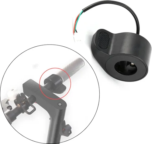 Vista 2 de Acelerador de acelerador compatible con Xiaomi M365 Scooter eléctrico dedo pulgar velocidad acelerador reemplazo accesorios